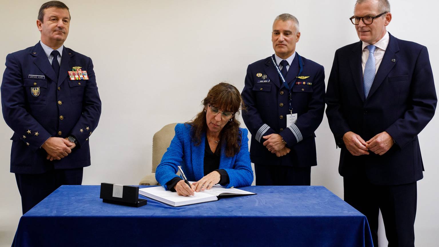 Multinational Helicopter Training Centre (MHTC) Transfer Ceremony